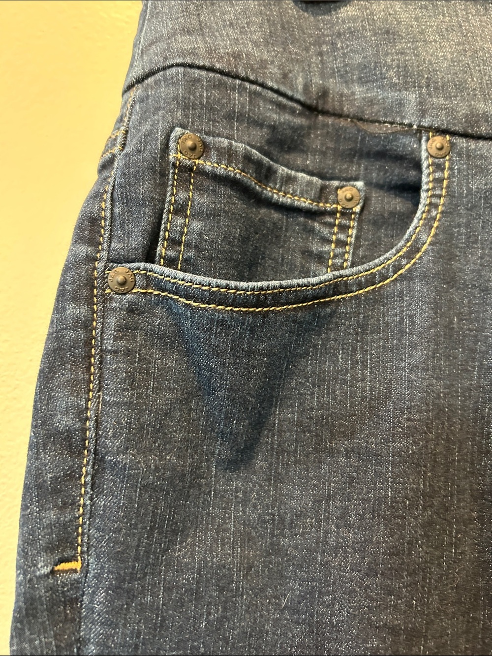 Jag Jeans Dark Blue Flare Pull-On Wide Leg - Picture 5 of 8